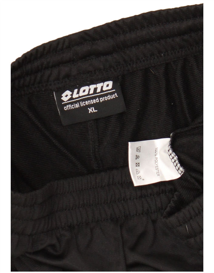 Lotto Pantalón Chándal Hombre Joggers XL Negro Poliéster