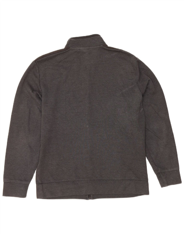 Calvin Klein Chaqueta de chándal para hombre de algodón con bloques de color gris medio