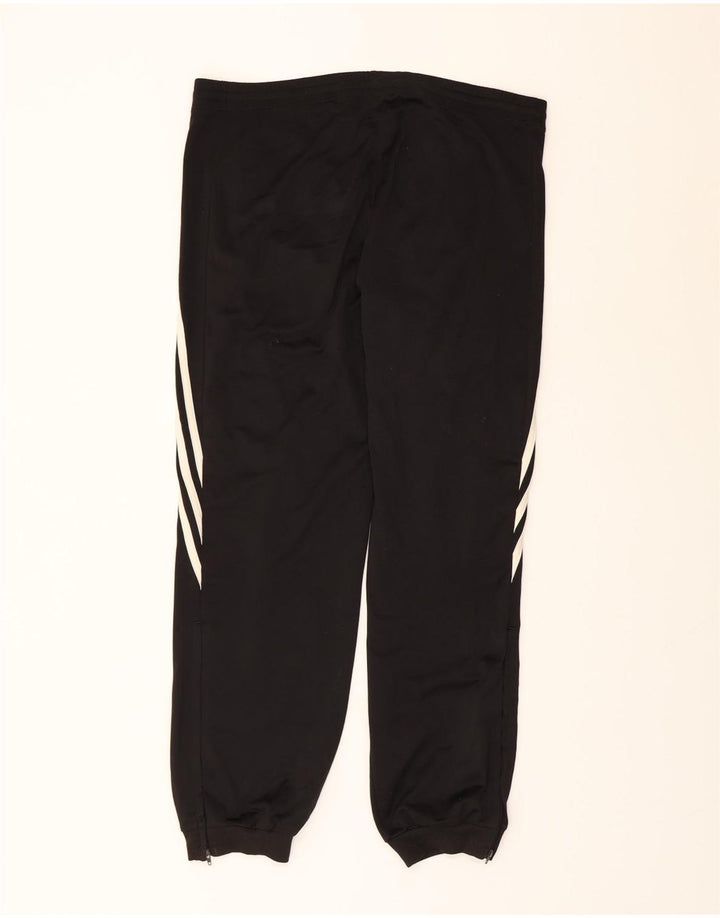 ADIDAS Mens Tracksuit Trousers Joggers Medium  Black Polyester Vintage Adidas and Second-Hand Adidas from Messina Hembry 