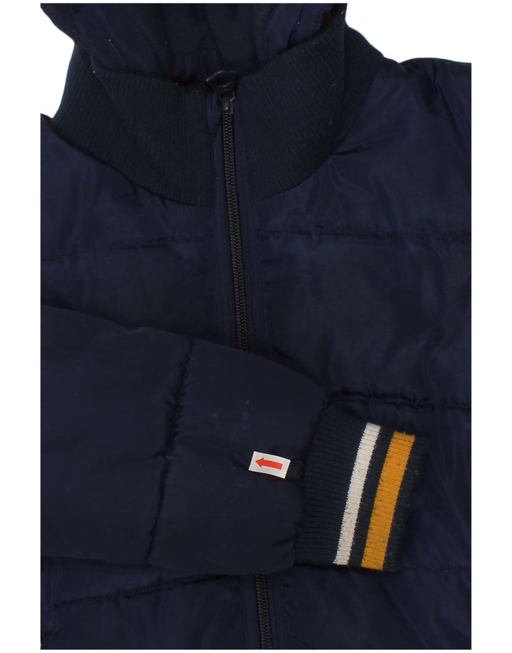 Levi's Chaqueta acolchada con capucha para niño Graphic 7-8 años Azul marino Poliéster
