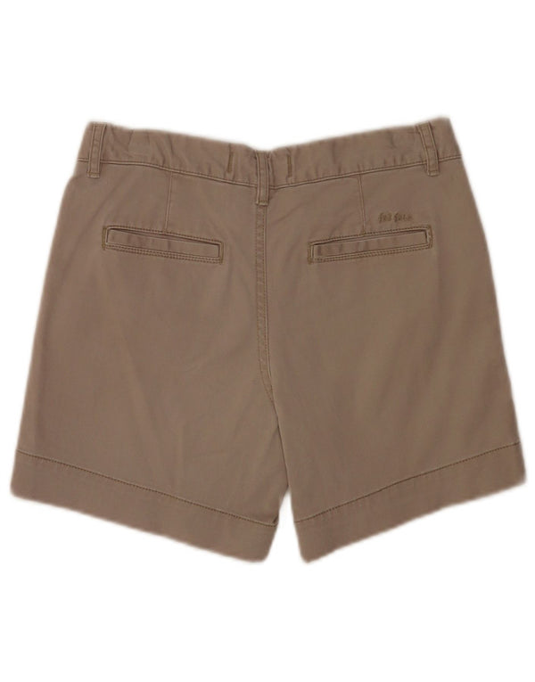 Fat Face Womens Chino Shorts UK 8 Small W28 Grey Cotton