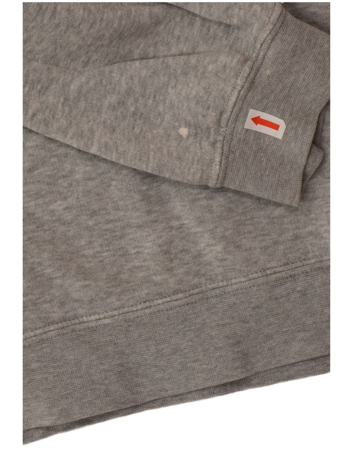 Sudadera Con Capucha Nike Hombre Gris Medio Algodón