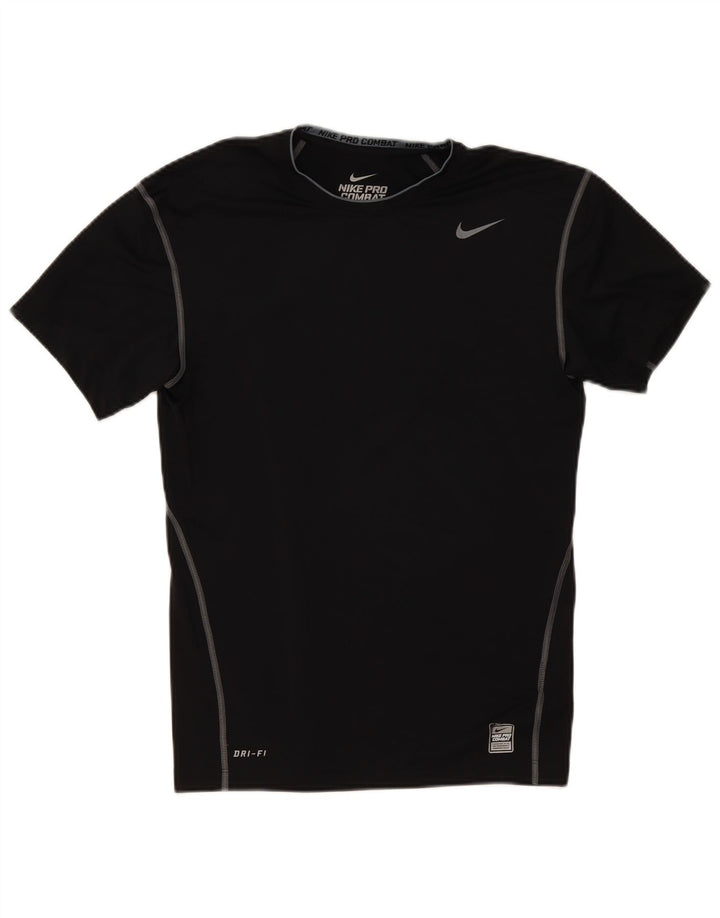 Nike Camiseta de compresión para hombre Top XL Negro Poliéster