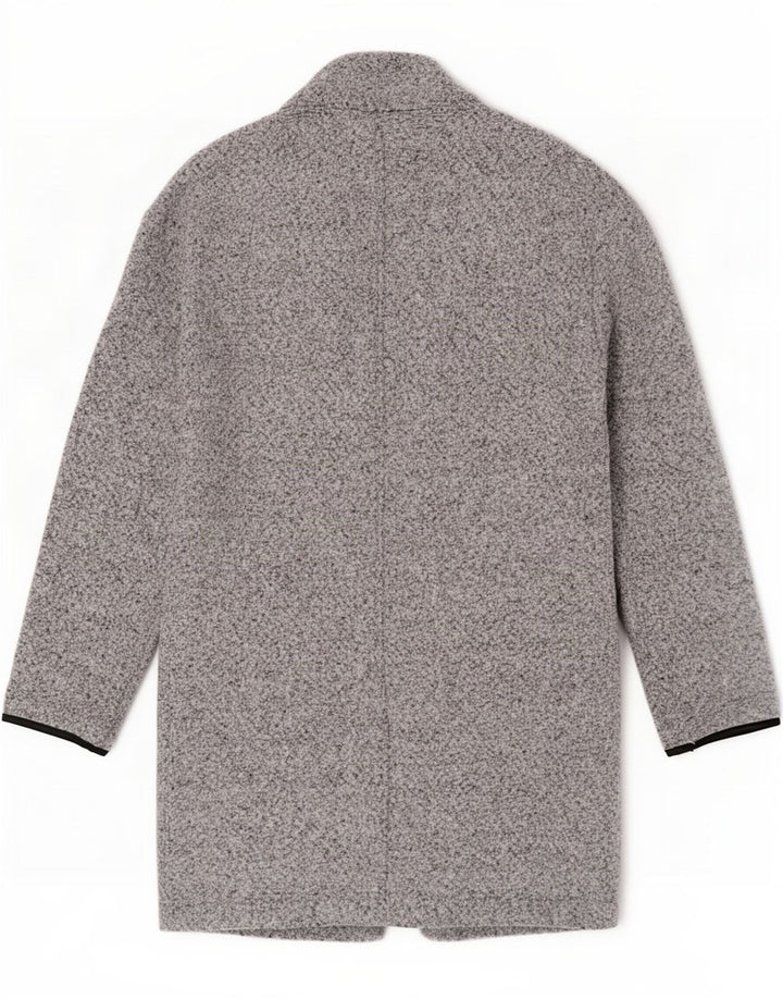 Marks & Spencer Abrigo para mujer UK 8 Pequeño Poliéster moteado gris