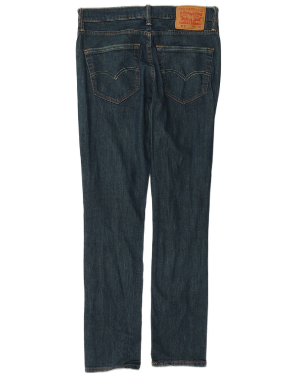 Levi's Hombre 511 Slim Jeans W31 L32 Algodón Azul