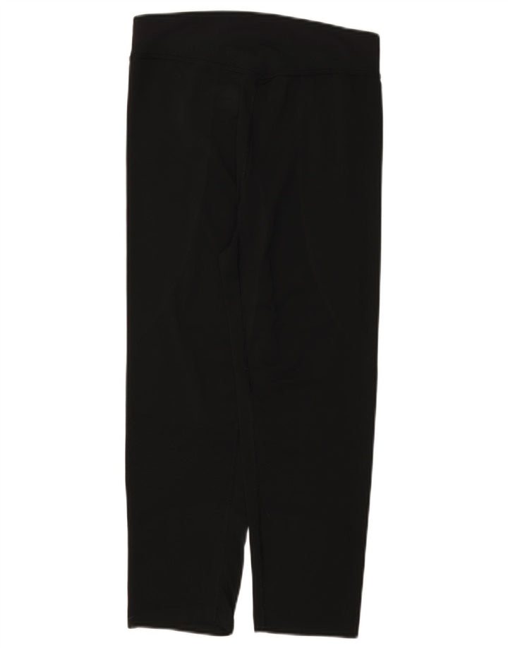 Nike Leggings Capri para Mujer Reino Unido 8/10 Pequeño Poliéster Negro