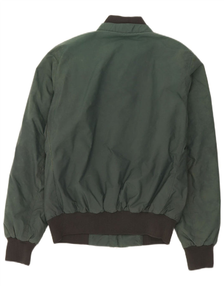 North Sails Chaqueta cortavientos bomber para hombre UK 38 Poliamida verde medio