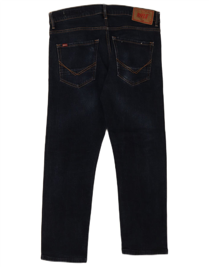 Vaqueros ajustados para hombre Rifle W32 L26 Azul marino
