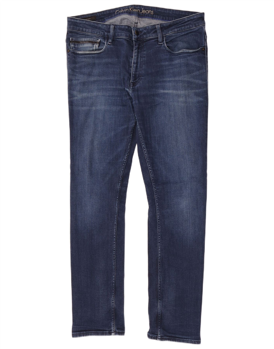 Calvin Klein Jeans ajustados para hombre W36 L32 Azul