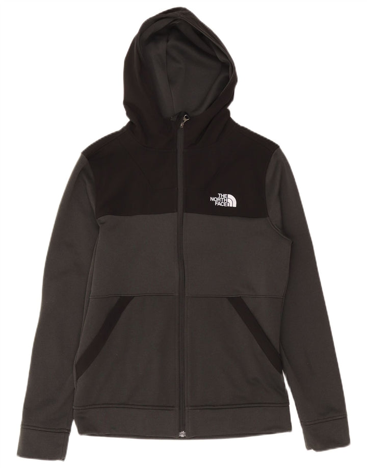 The North Face Sudadera con capucha y cremallera para niña 14-15 años XL Gris Poliéster