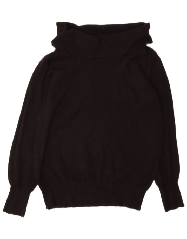 Marks & Spencer Jersey con cuello vuelto para mujer UK 46 Large Viscosa marrón