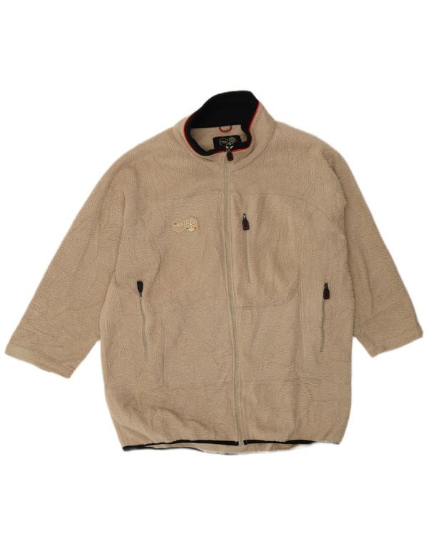 Fila Chaqueta polar para hombre UK 40 Large Beige