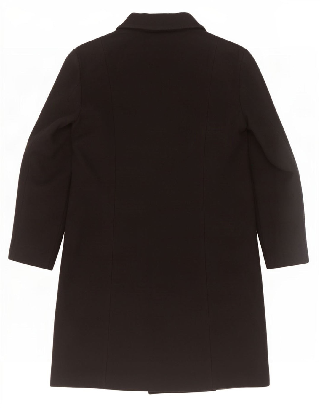 Max & Co. Abrigo cruzado para mujer UK 44 Grande Negro