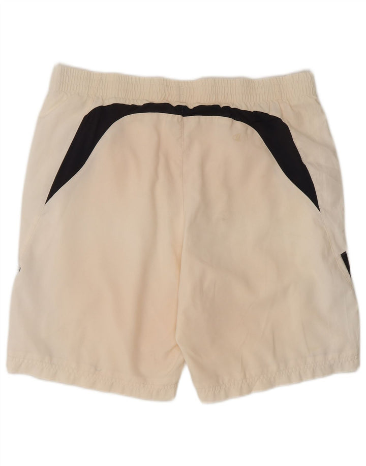 ADIDAS Mens Clima 365 Sport Shorts Pequeño Off White Poliéster