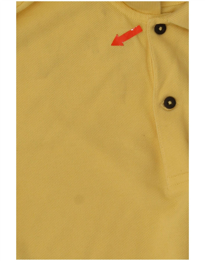 Polo Massimo Dutti Hombre Algodón Amarillo Medio