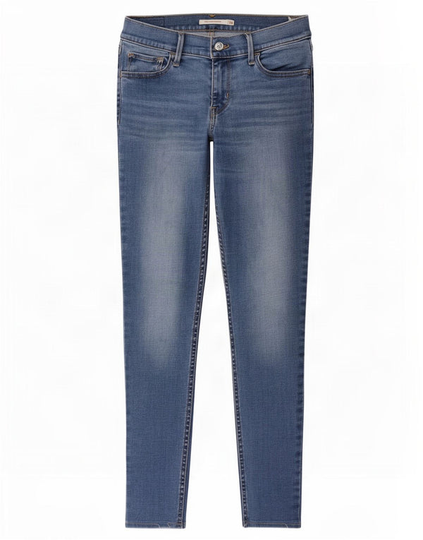 Vaqueros Levi's 710 Super Skinny para mujer W28 L30 Algodón azul