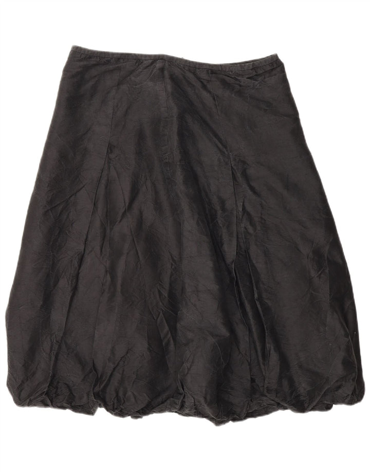Falda Burbuja Para Mujer Coast UK 44 Grande W32 Seda Gris
