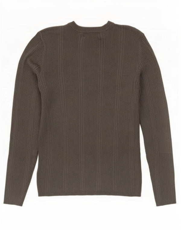 Marks & Spencer Blusa para mujer Top UK 42 Viscosa gris medio