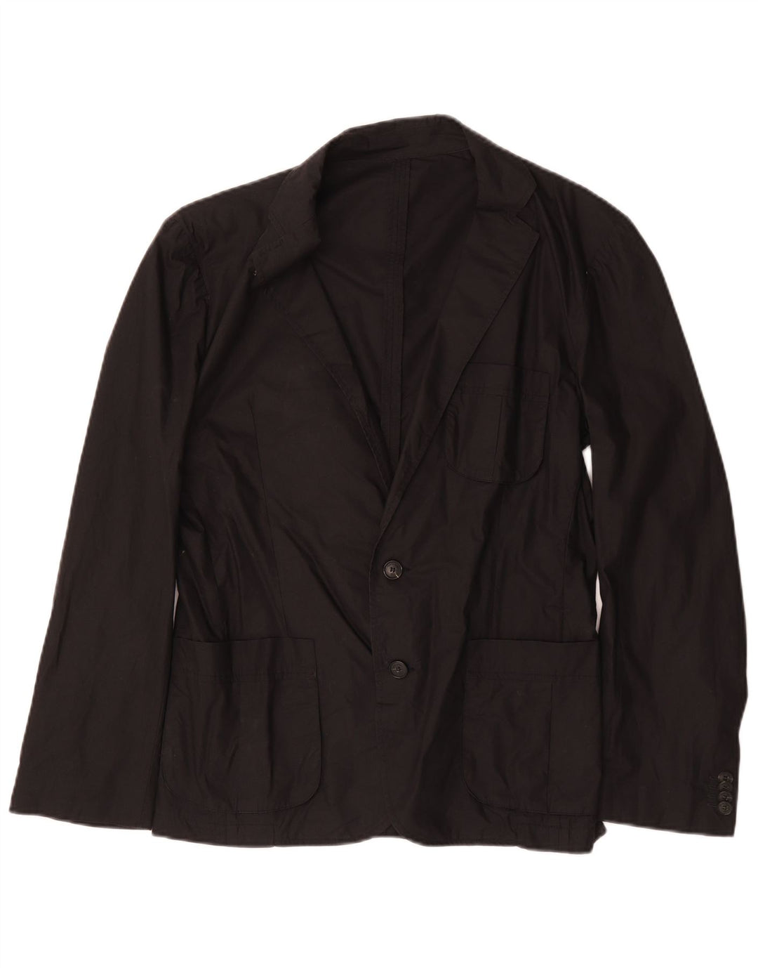 Calvin Klein Chaqueta tipo blazer de 2 botones para hombre UK 36 Small Black