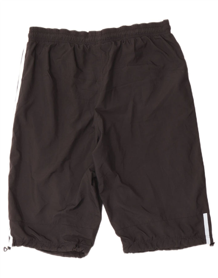 Pantalón Corto Deportivo Adidas Hombre Mediano Negro Poliéster