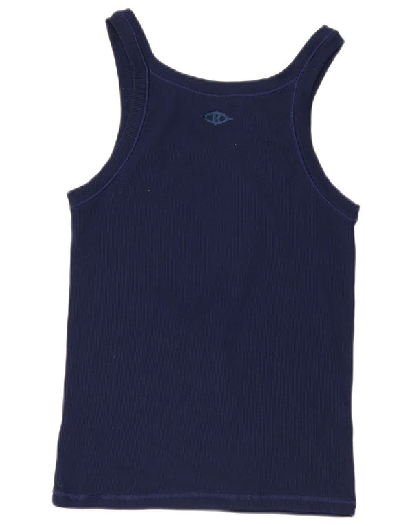 Killer Loop Camiseta sin mangas para mujer UK 8 Small Azul marino Poliamida