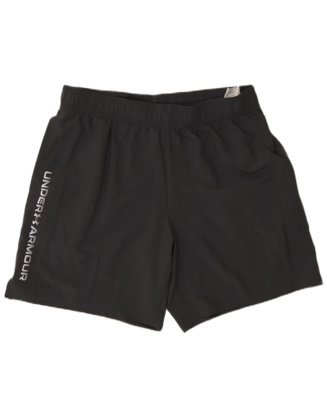 Under Armour Pantalones cortos deportivos regulares con gráfico para hombre XL Poliéster gris