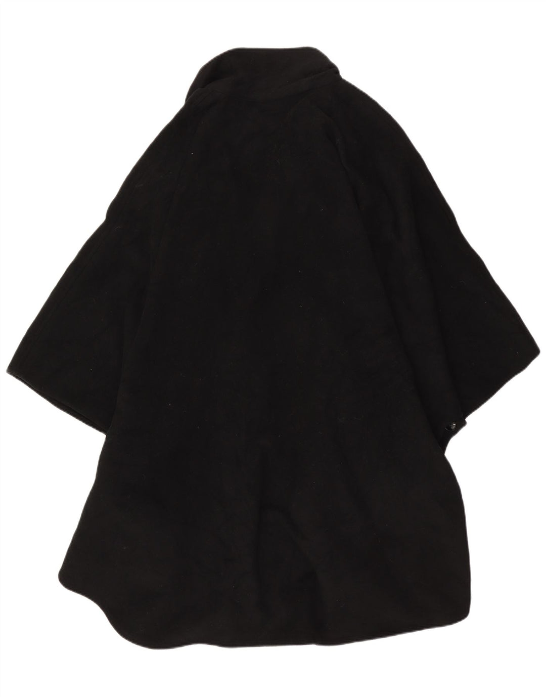 Sportstaff Abrigo Poncho para Mujer Talla única Lana Negra