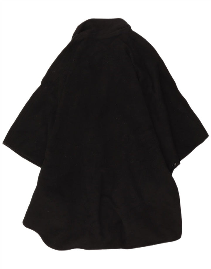Sportstaff Abrigo Poncho para Mujer Talla única Lana Negra