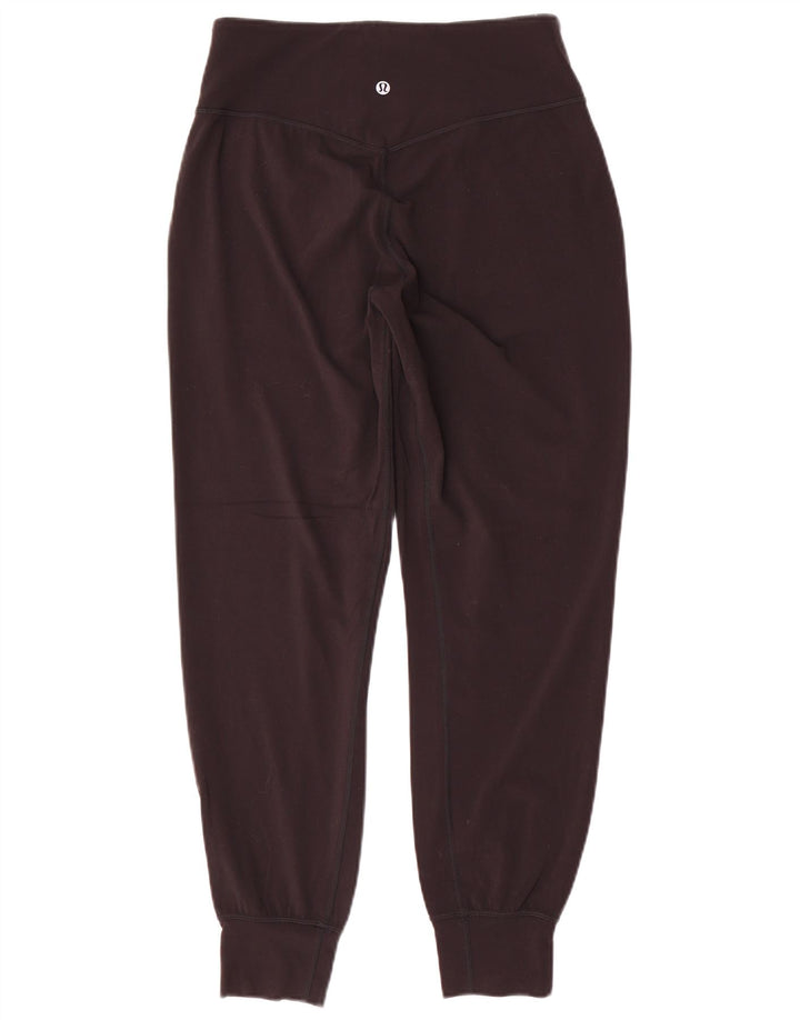 Lululemon Pantalones de chándal para mujer Joggers US 8 mediano negro nailon