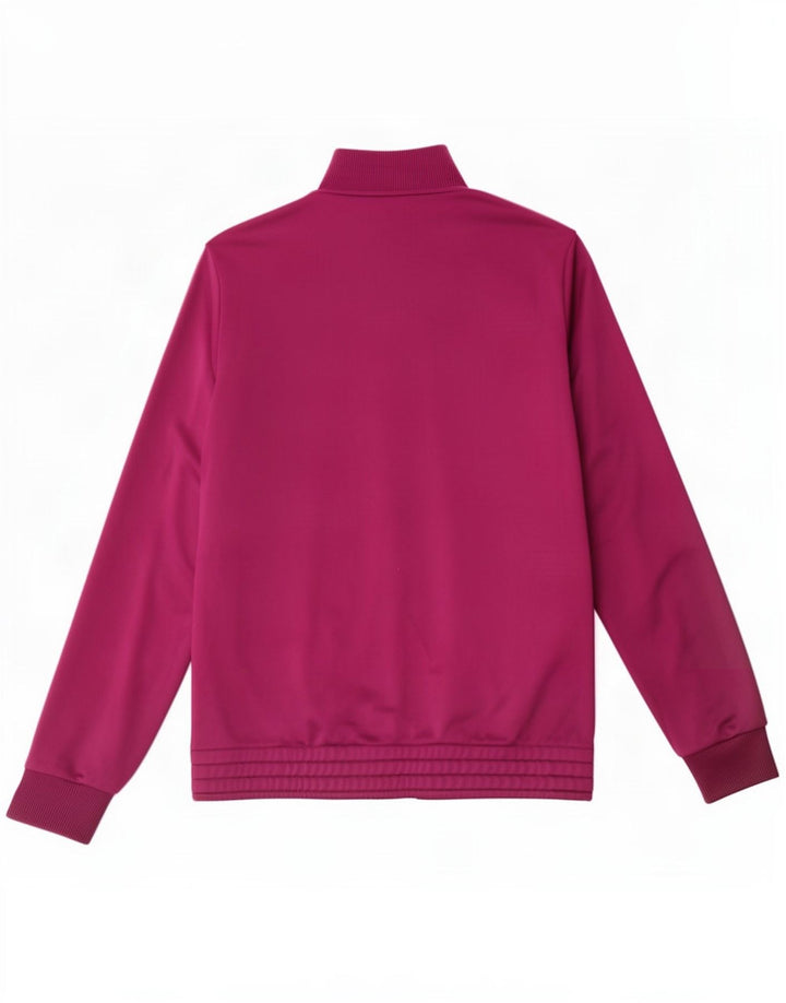 Puma Mujer Chándal Top Chaqueta UK 12 Medio Púrpura Poliéster