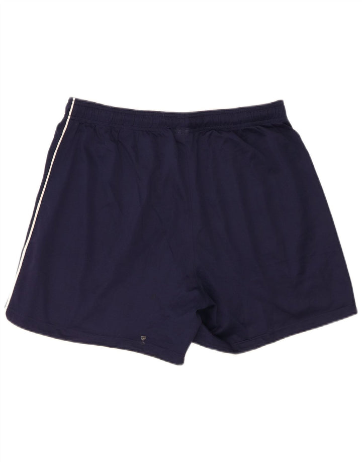 Asics Pantalón Corto Deportivo Niño 15-16 Años 2XL Azul Marino Poliéster