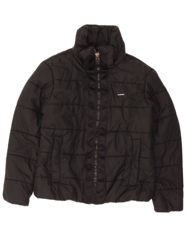 G-Star Chaqueta acolchada para mujer UK 46 Grande Poliéster negro