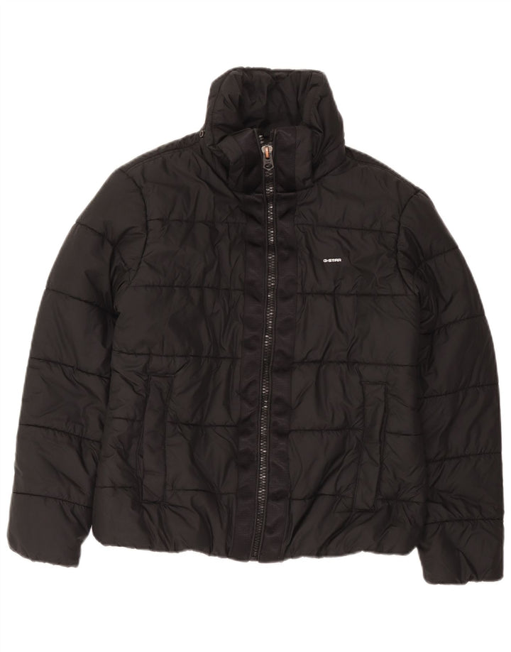 G-Star Chaqueta acolchada para mujer UK 46 Grande Poliéster negro