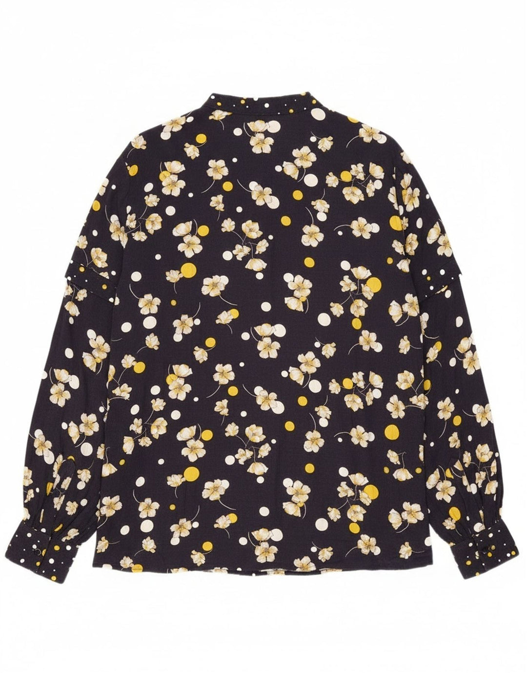 Penny Black - Jersey para mujer, talla 40, talla grande, viscosa floral, color azul marino