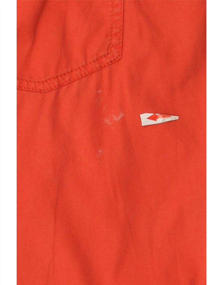 Marks & Spencer Pantalones cortos tipo cargo para mujer UK 14 Large W34 Algodón naranja