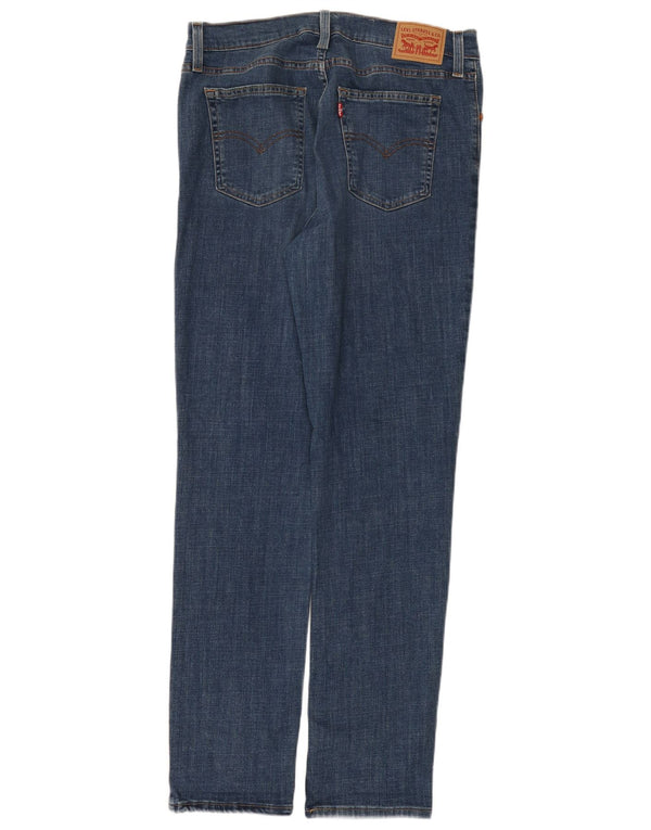 Levi's Jeans rectos de talle alto 724 para mujer W32 L32 Algodón azul