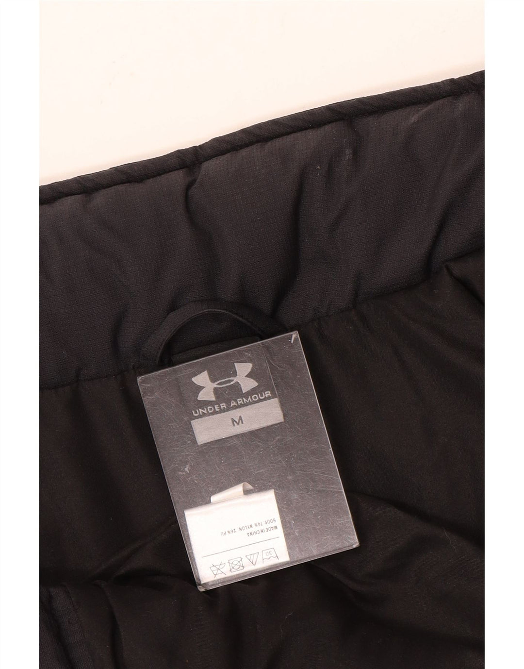 Under Armour Abrigo acolchado para hombre UK 38 Medium Black Nylon