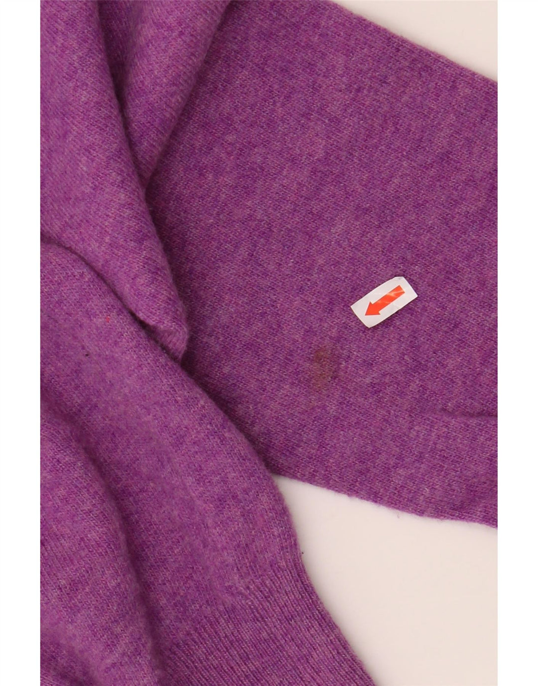 HARMONT & BLAINE Jersey con cuello en V para hombre pequeño de lana violeta