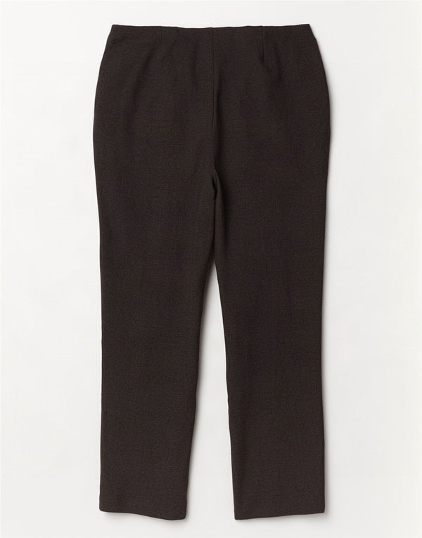 Marks & Spencer Pantalones Casuales Rectos para Mujer UK 40 Large W32 L27 Negro