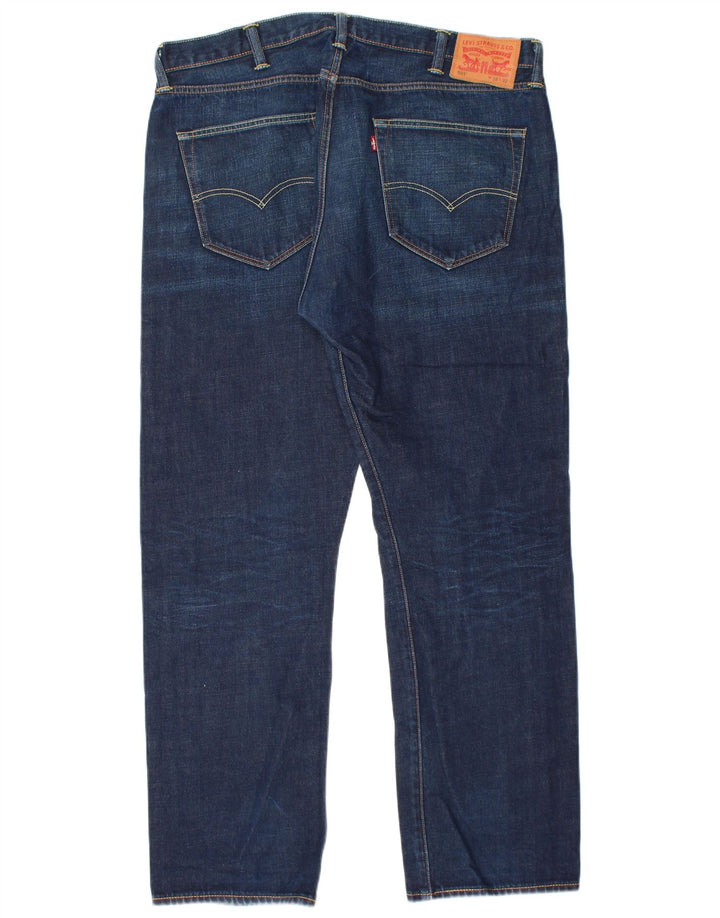 LEVI'S Jeans rectos 501 para hombre W38 L32 Algodón azul