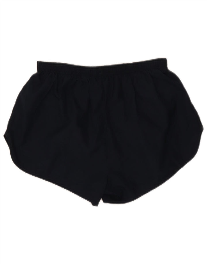 Pantalones cortos deportivos NIKE para mujer UK 8 Small Azul marino Poliéster