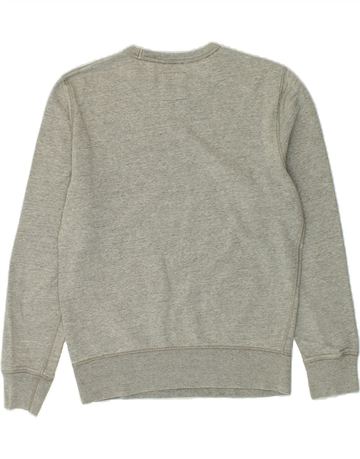 GAP Womens Sweatshirt Jumper UK 10 Small Grey Cotton Vintage Gap and Second-Hand Gap from Messina Hembry 