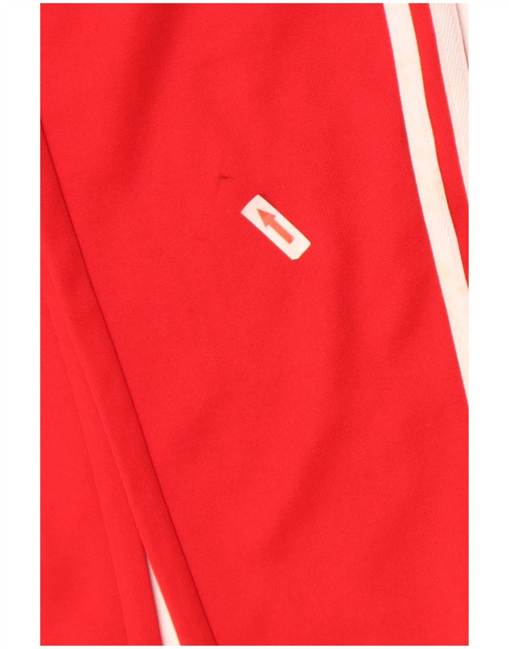 Adidas Hombre Pantalones De Chándal Joggers Small Rojo Poliéster