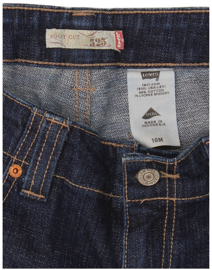 Levi's Jeans 525 Bootcut para mujer US 10 Medium W32 L32 Azul marino Algodón
