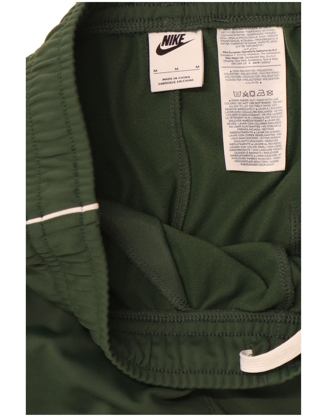 NIKE Pantalón de Chándal Joggers Verde Medio Poliéster Hombre