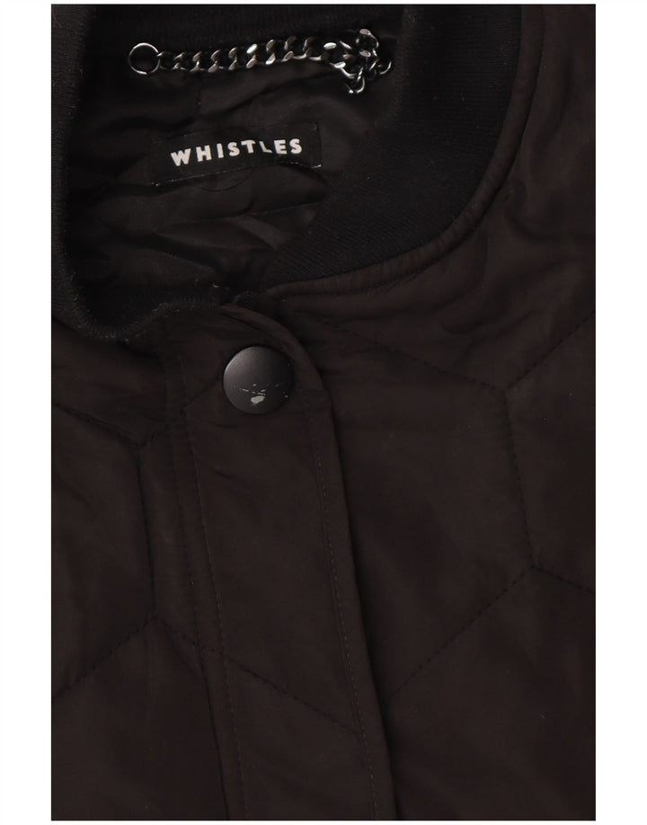 WHISTLES Chaqueta acolchada para mujer ES 40 XL Negro