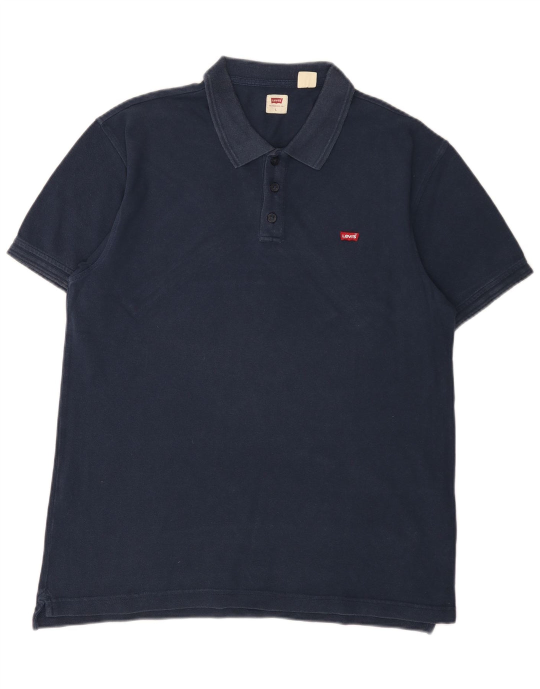 Polo Levi's para hombre de algodón azul marino grande