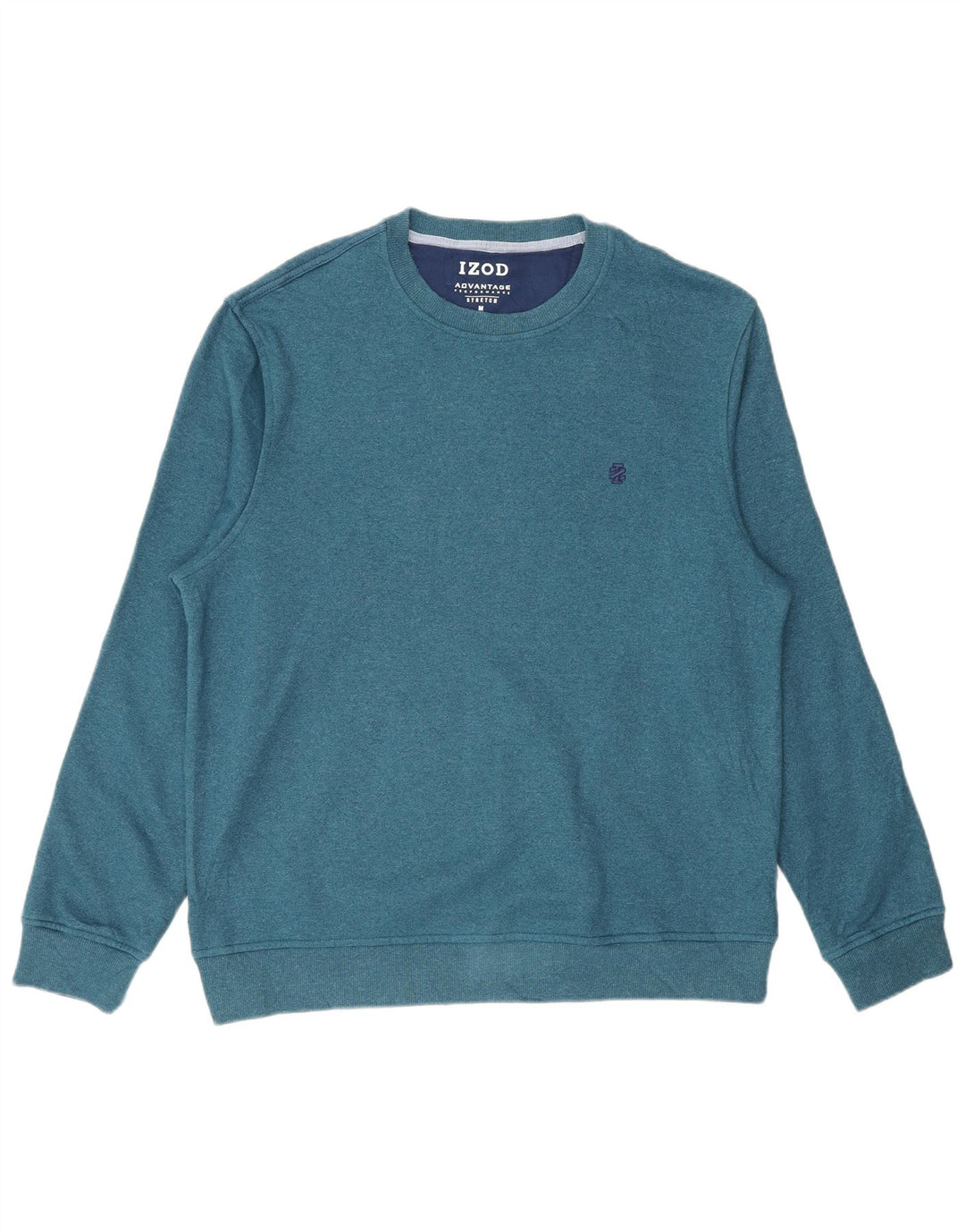 Izod Hombre Sudadera Jumper Azul Medio Poliéster