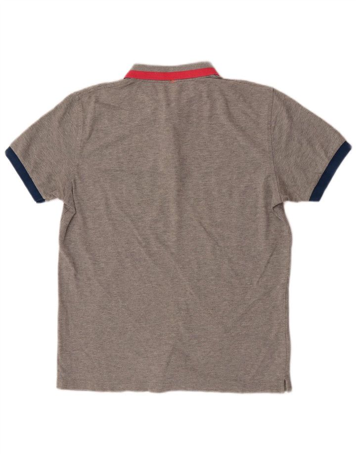 Polo Sun68 Hombre Gris Medio Moteado