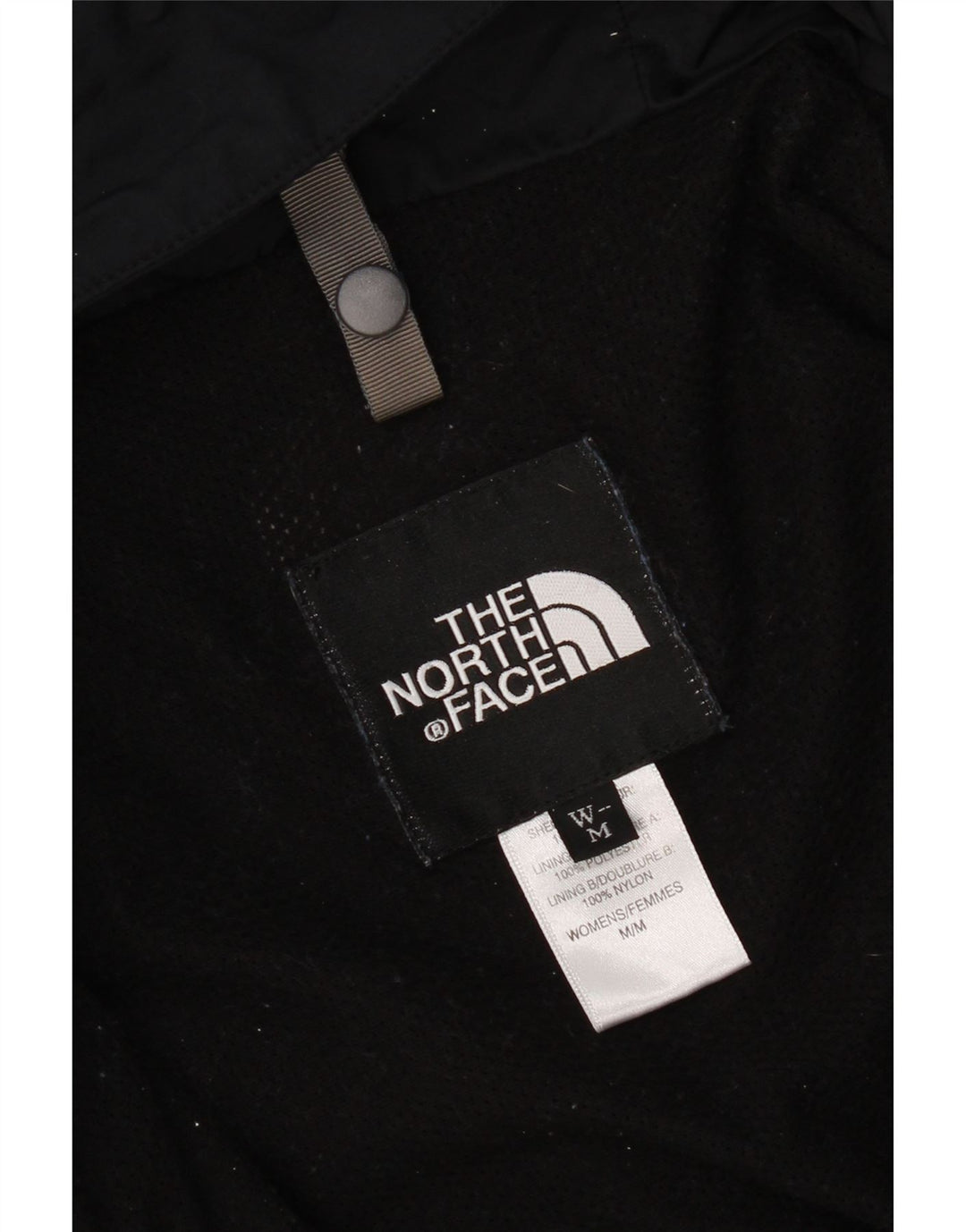 The North Face Chaqueta cortavientos con capucha para mujer UK 40 Medium Black